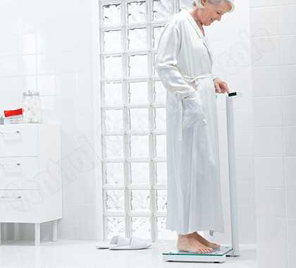easily see the display on your bathroom scale